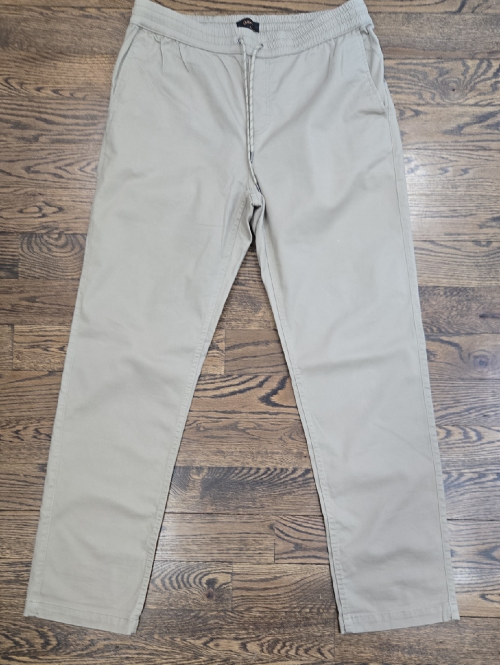 Quince Cotton Drawstring Pant Large Sand Dune Mens Pull On Chino
